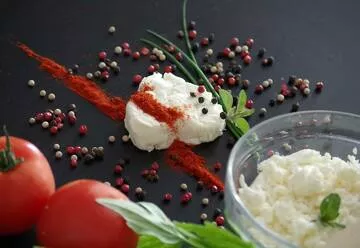fromage moins salé cottage cheese
