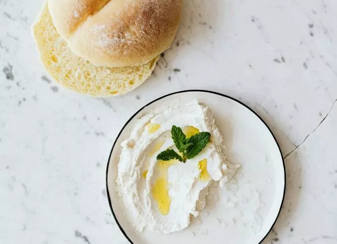 fromage moins salé chèvre frais